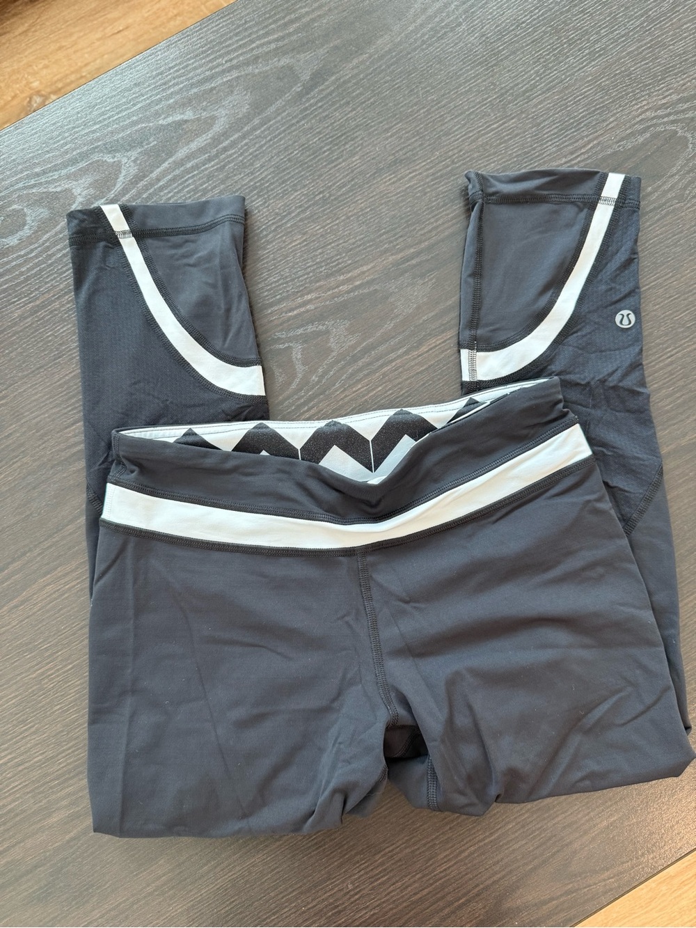 Y2k Lulu Lemon Low- rise Capri leggings.
